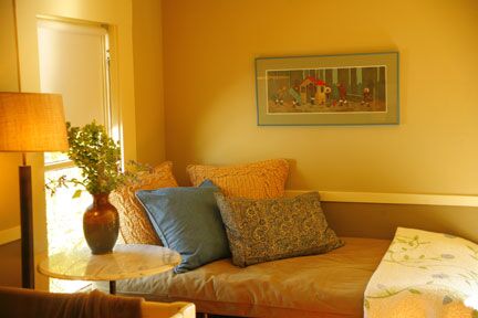 The lovely Blue Room - Twin bed