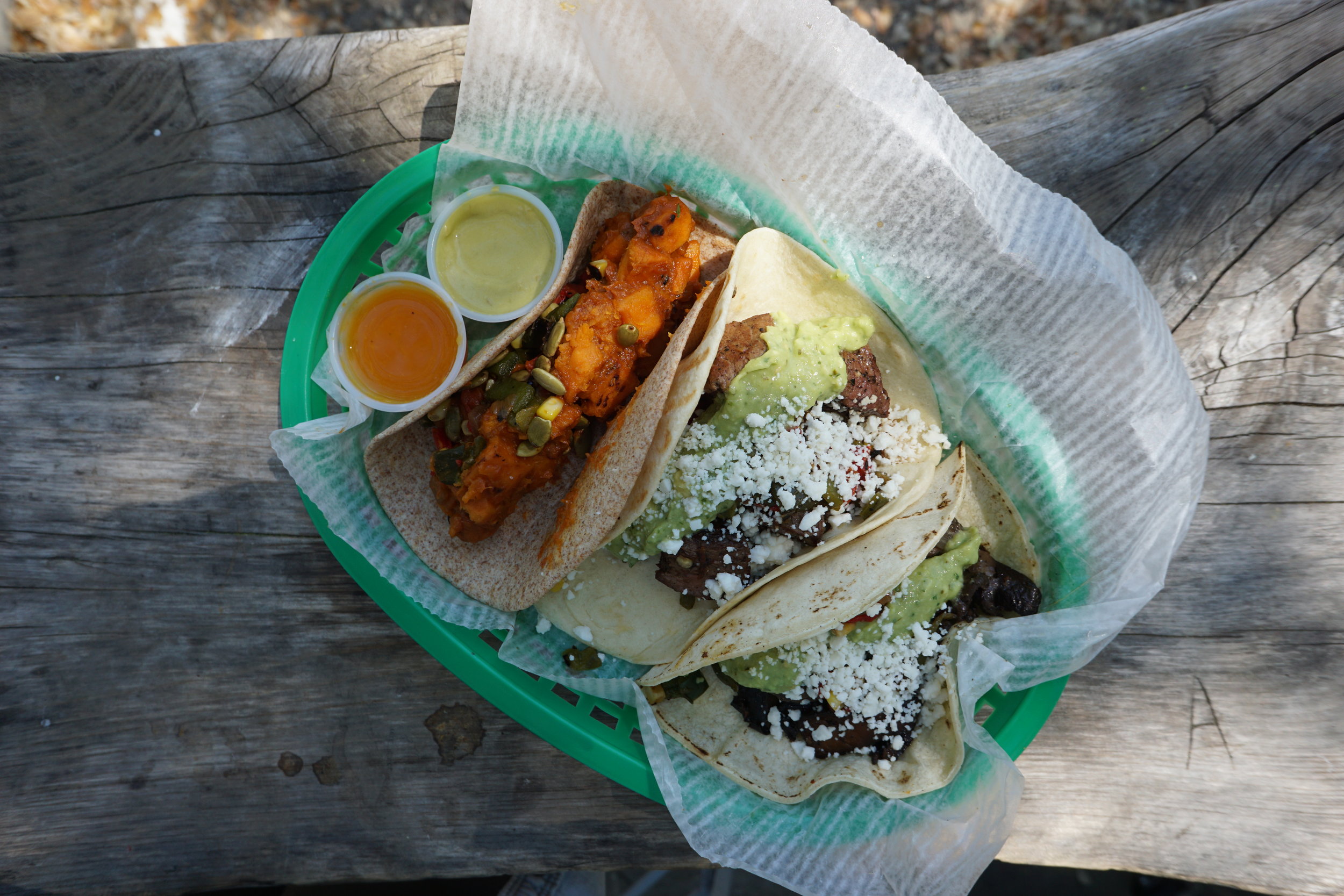 My favorite tacos in Austin: Tacodeli!