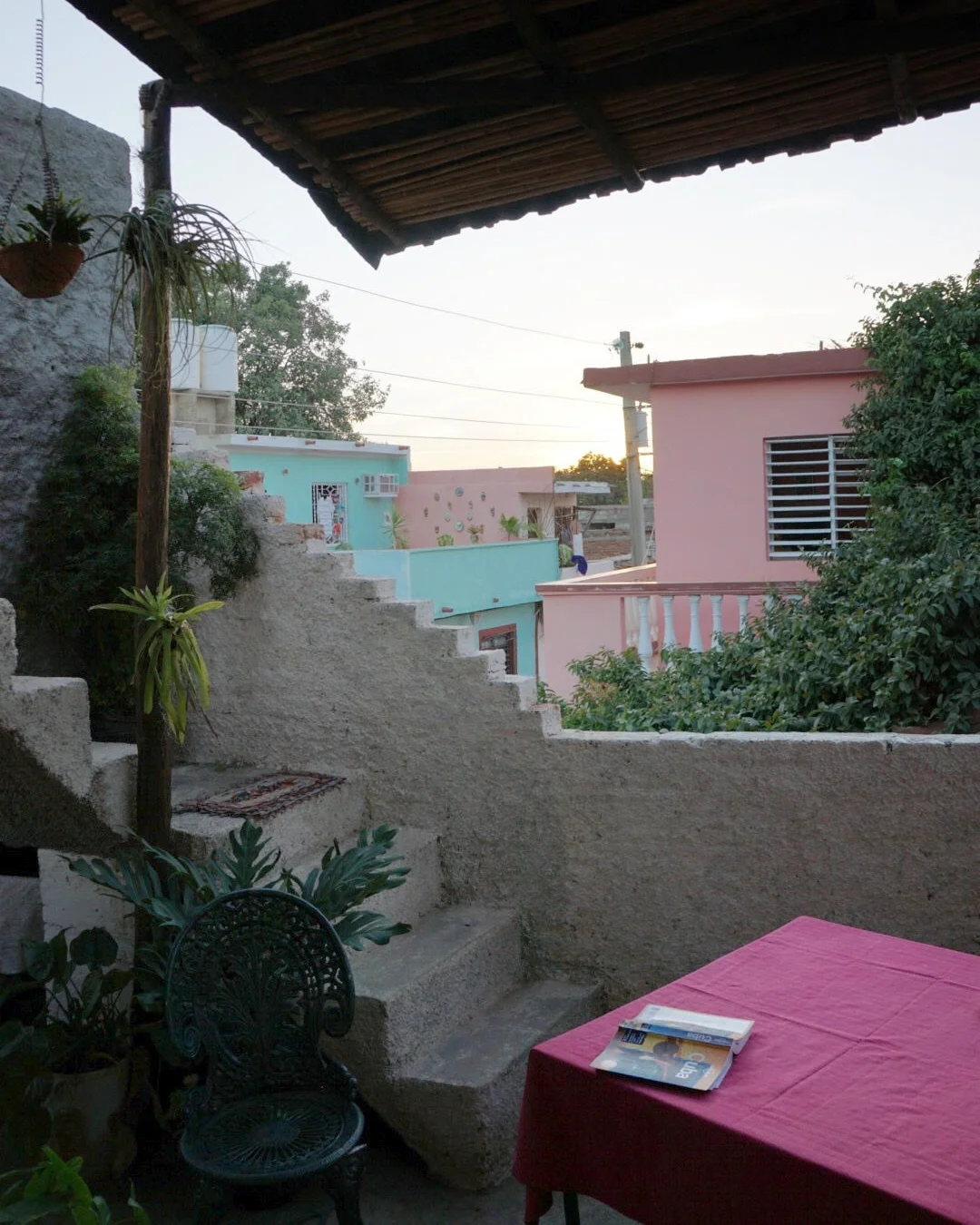 Patio at Hostal La Sirena