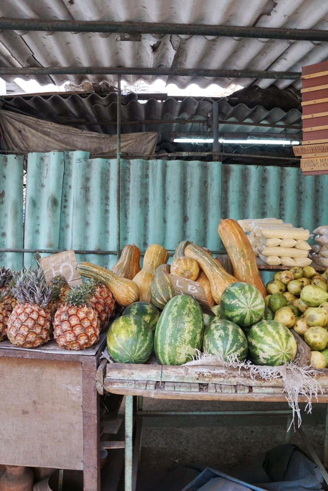 fruit stalls in centro habana