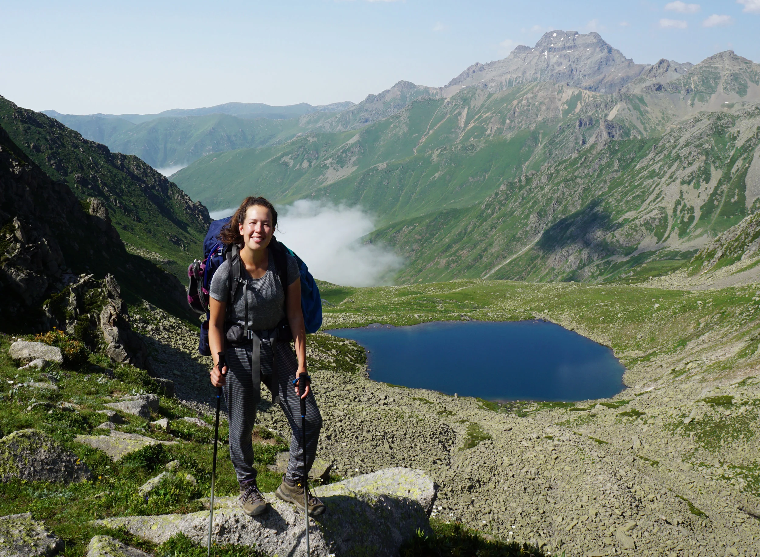Hiking the Kackar Mountains in Turkey.