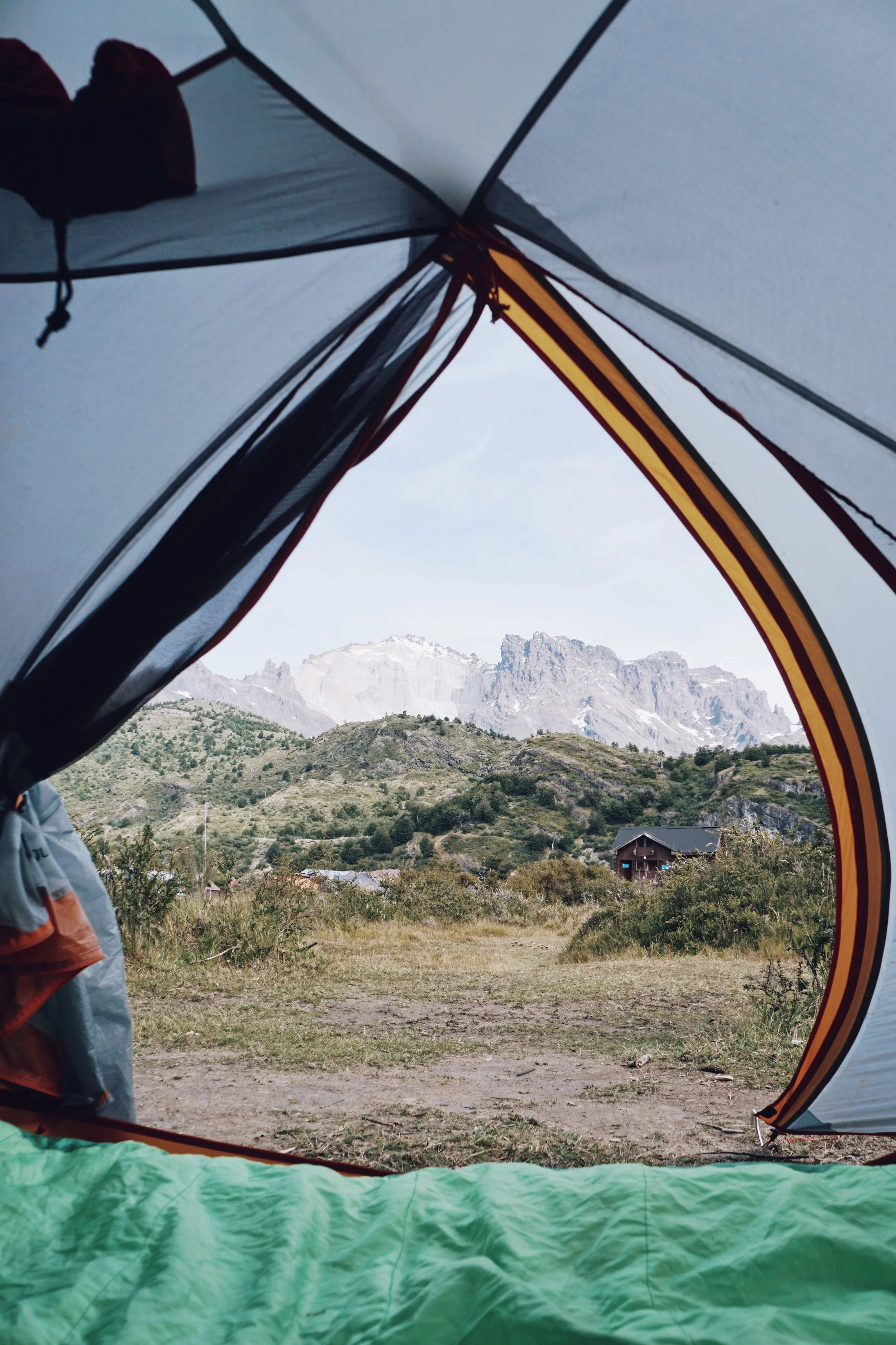 Room with a view: Dickson campsite is only accessible on the O-circuit.