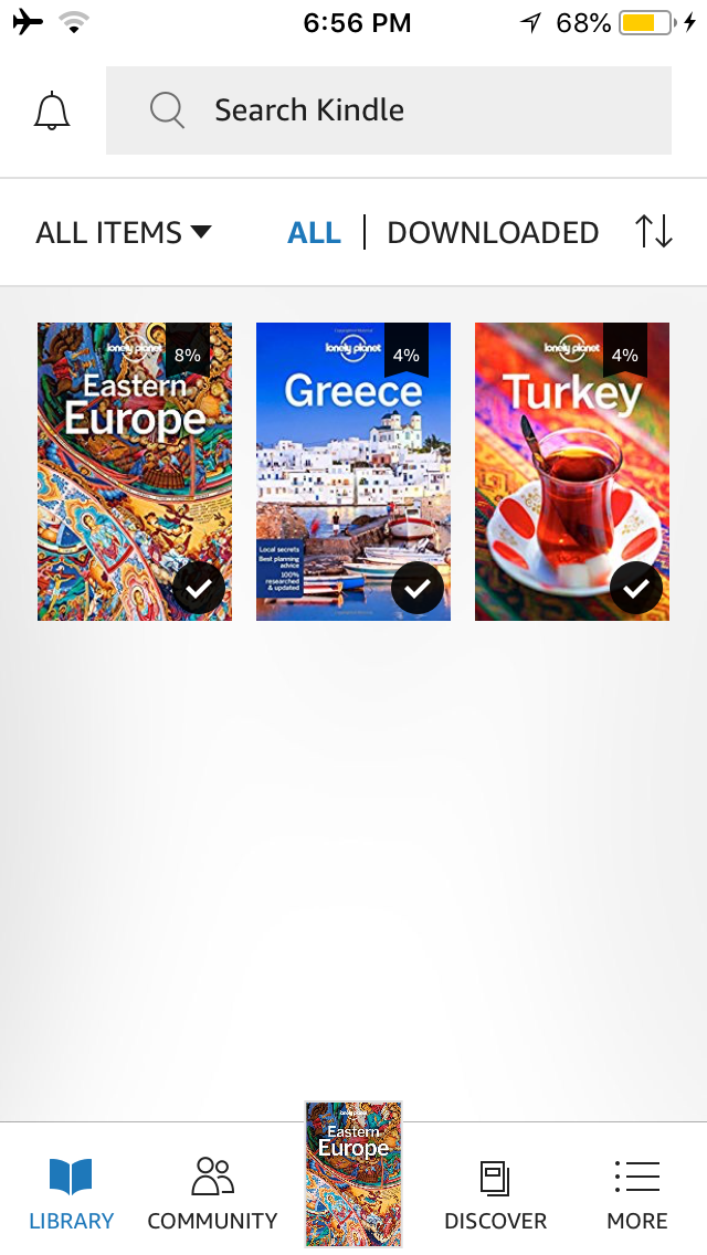 Kindle Reader App Screenshot