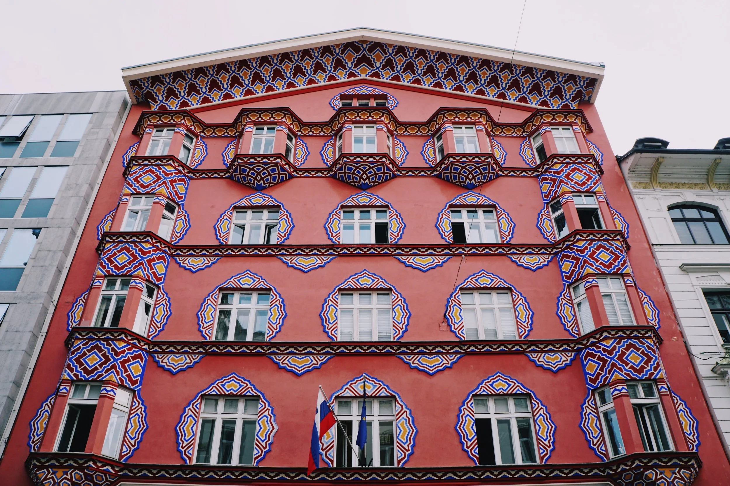 Vurnik House, also know as the Cooperative Business Bank building.