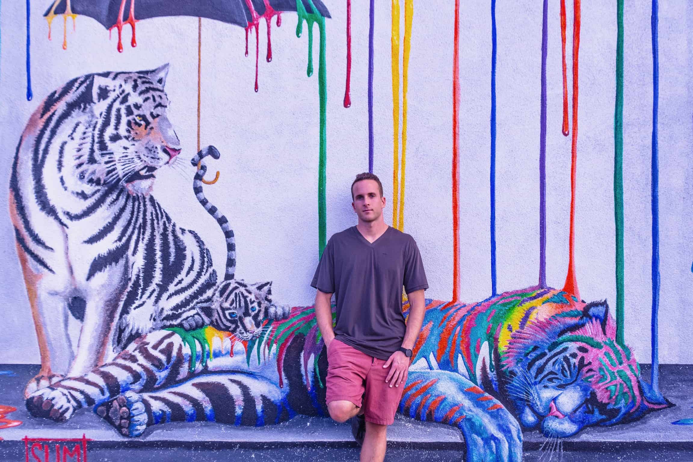 claenslate-jeff-brogger-photo-shoot-carlsbad-san-diego-california-dj-portrait-with-colorful-mural-backdrop