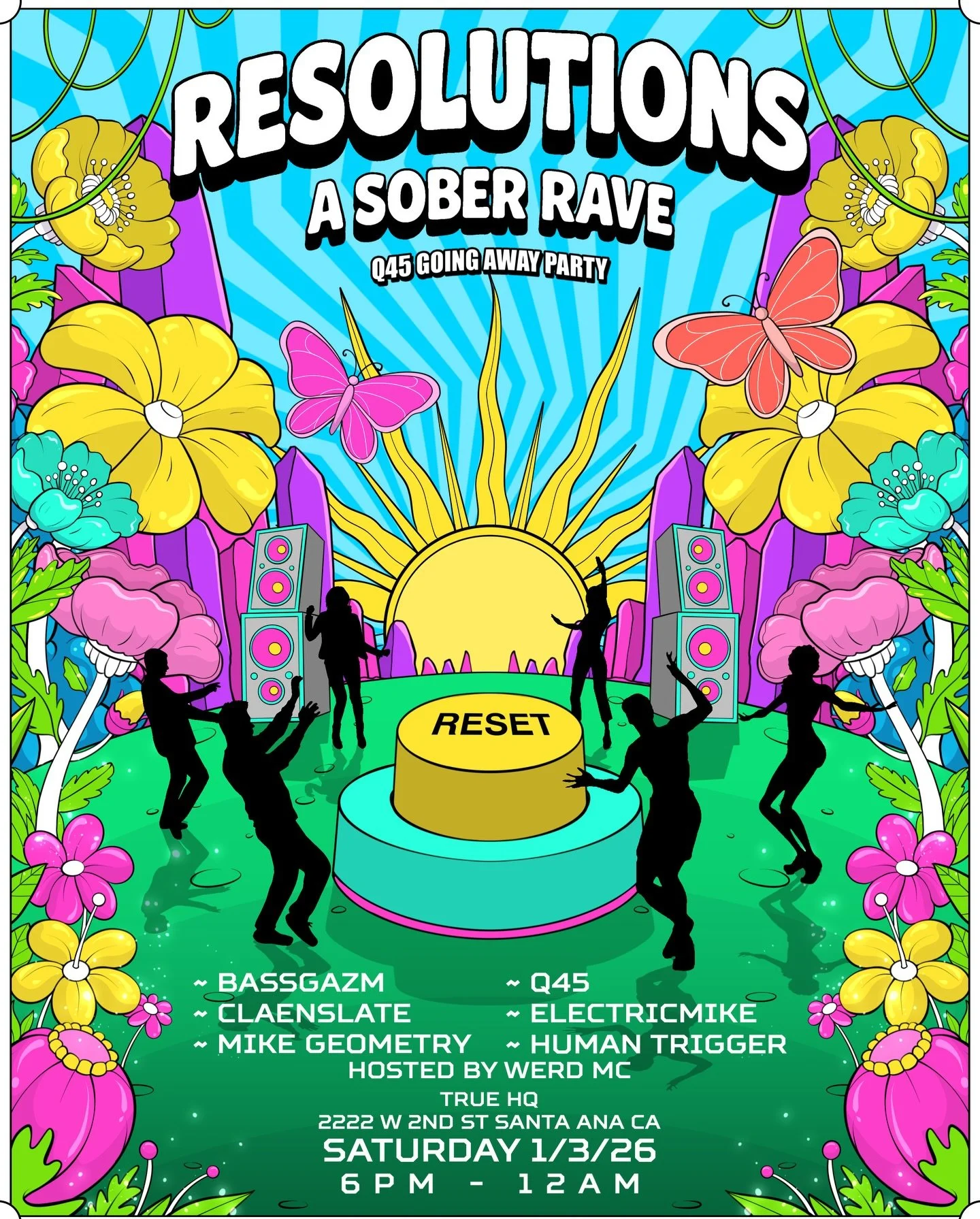 WIN 2 VIP TICKETS TO RESOLUTIONS SOBER RAVE! DM for details. 

Includes Best Seats + Food &amp; Beverage Credit.

Thank you for the donation! @colleenragland 

&mdash;&mdash;
#rave #sober #santaana #edmlife #nightlife