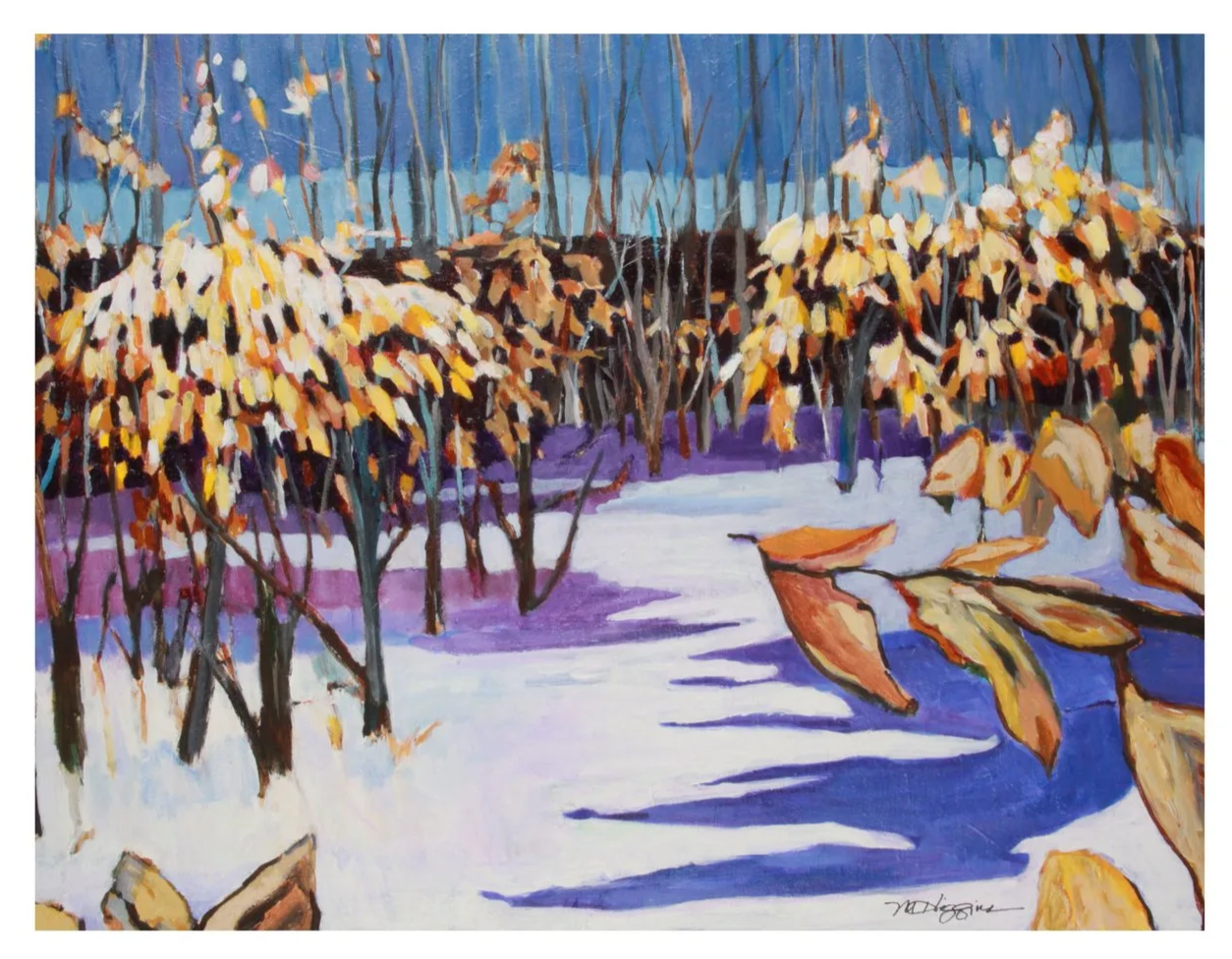 Beech Grove In Winter