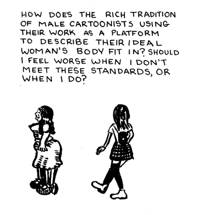 Read my comics on Hyperallergic .com