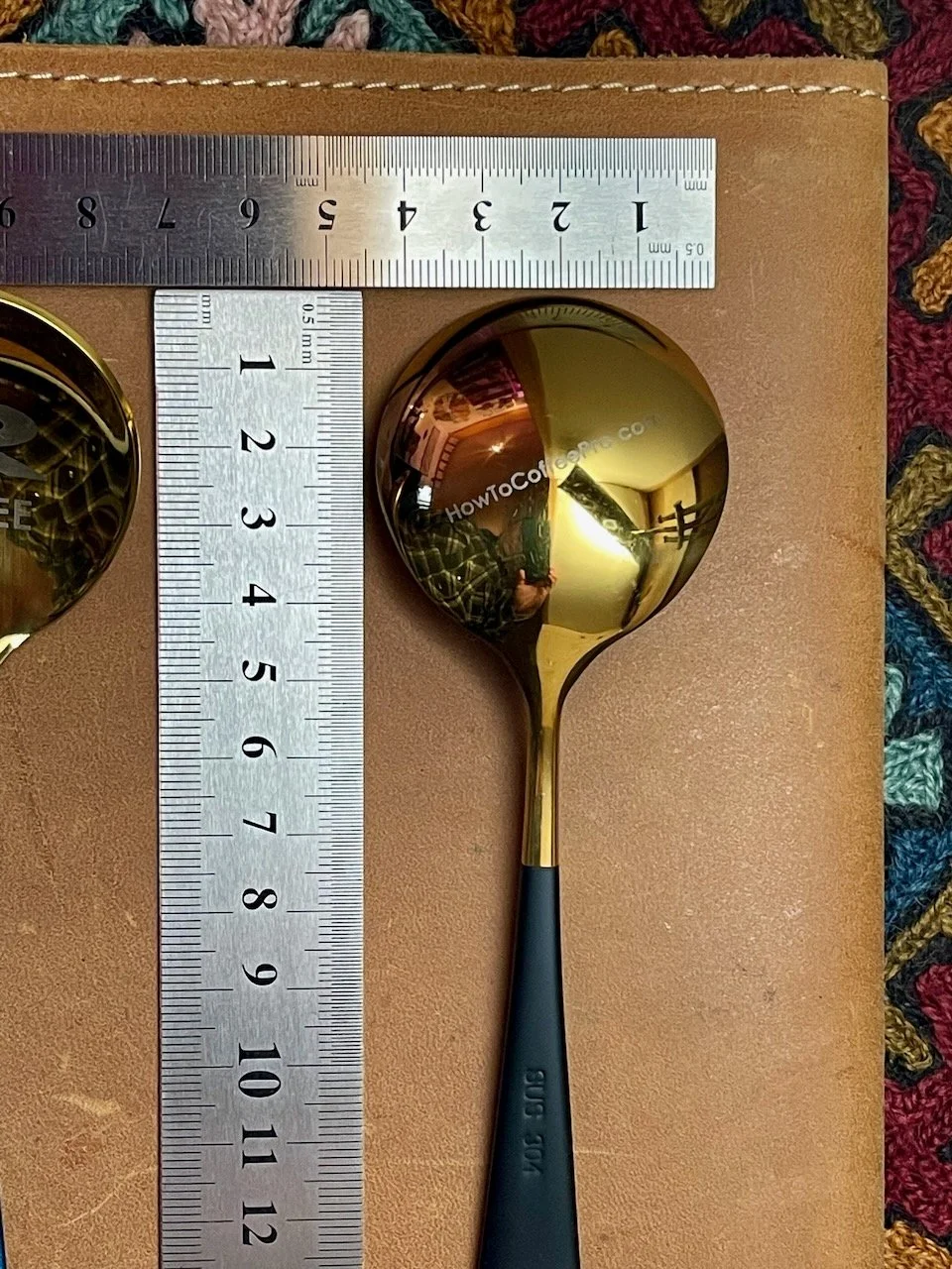 Custom cupping spoon bowl design