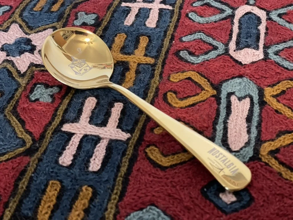 Nostalgia Custom Gold Coffee Cupping Spoon