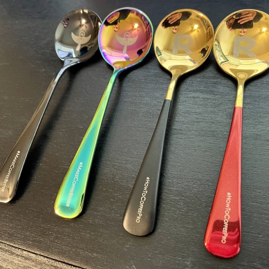 CUSTOMIZE YOUR OWN COFFEE CUPPING SPOONS — ROCC