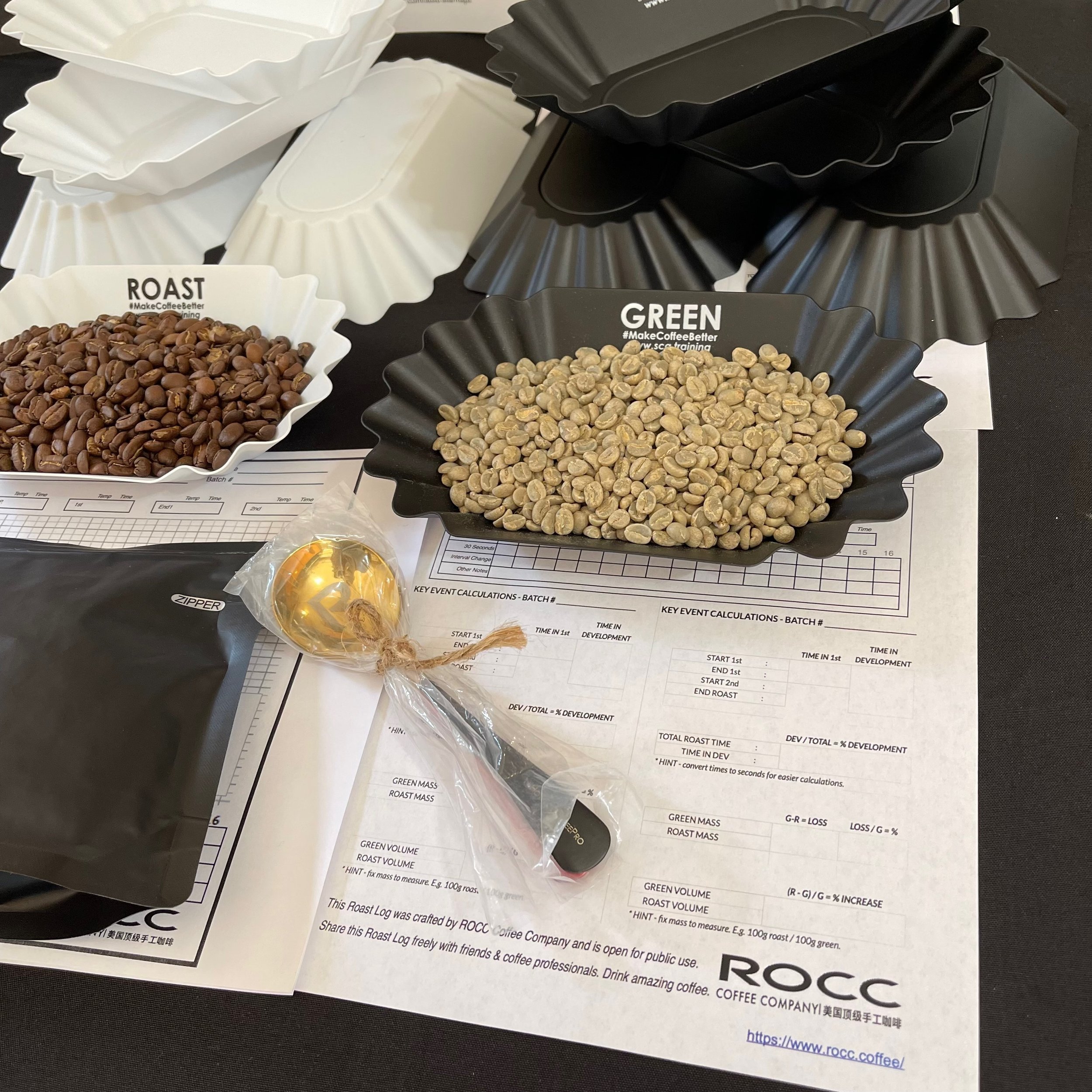 Home Green Coffee Roaster Trays