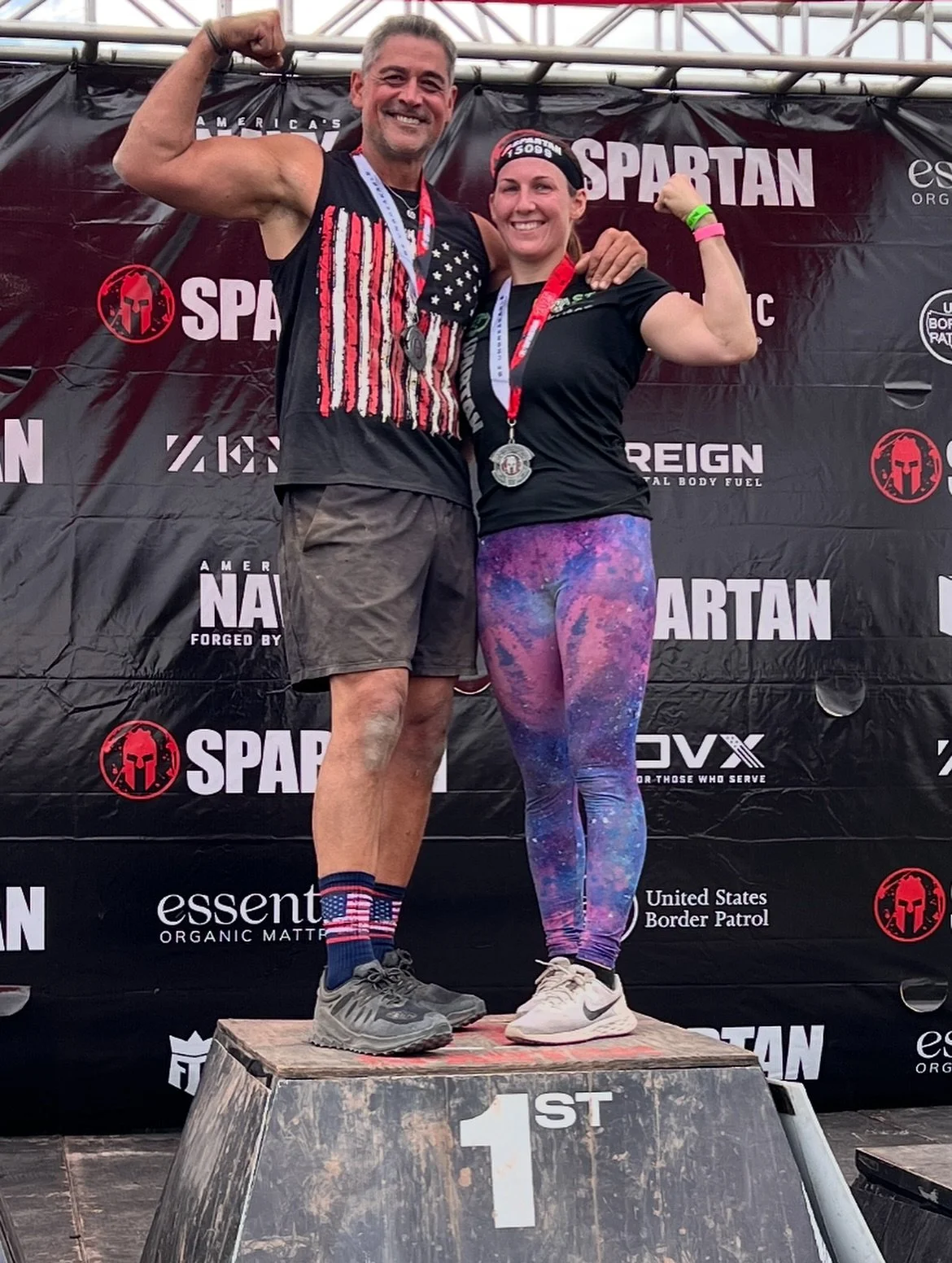 Not only did we survive, Jill came in third. She is a beast (in a good way 😂)
Stay tuned for the behind the scenes reel…
When I’m not wishing there was more mud during the Spartan Race, true story, I am a Motivational Wellness Speaker