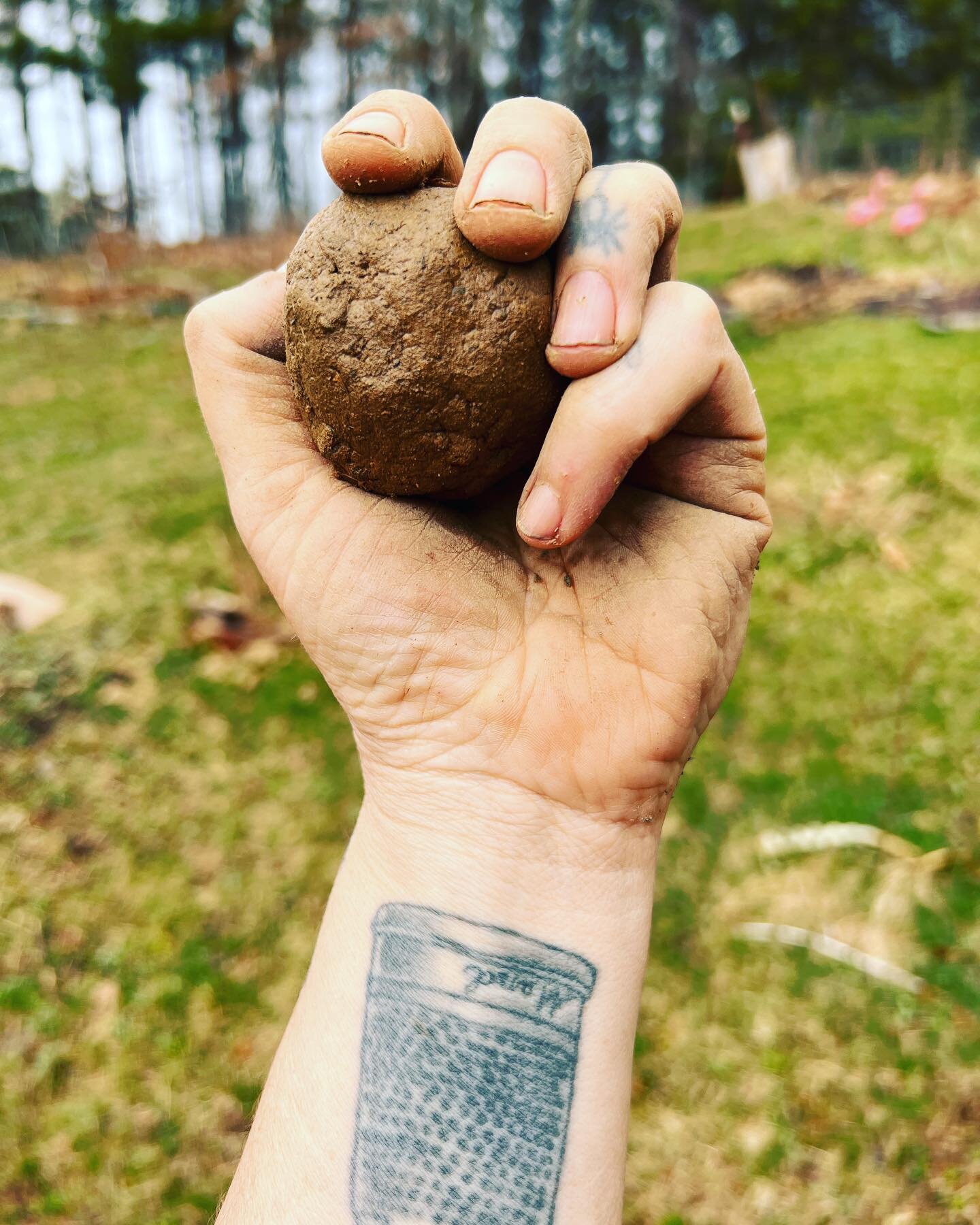 Full Moon Blessing I found a deposit of clay in my yard
#wildclay #ceramics #clay #earthsign #handmade