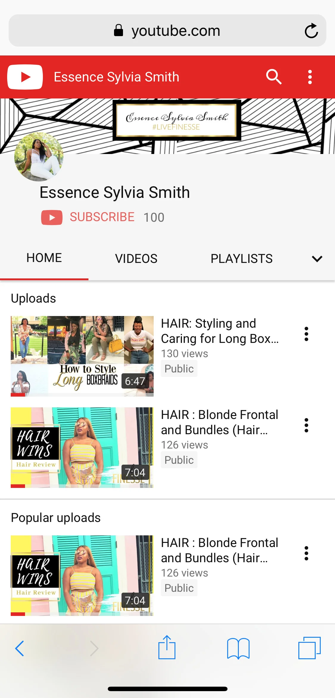 YouTube is one of my least consistent platforms. However, I am still seeing growth on this platform too.