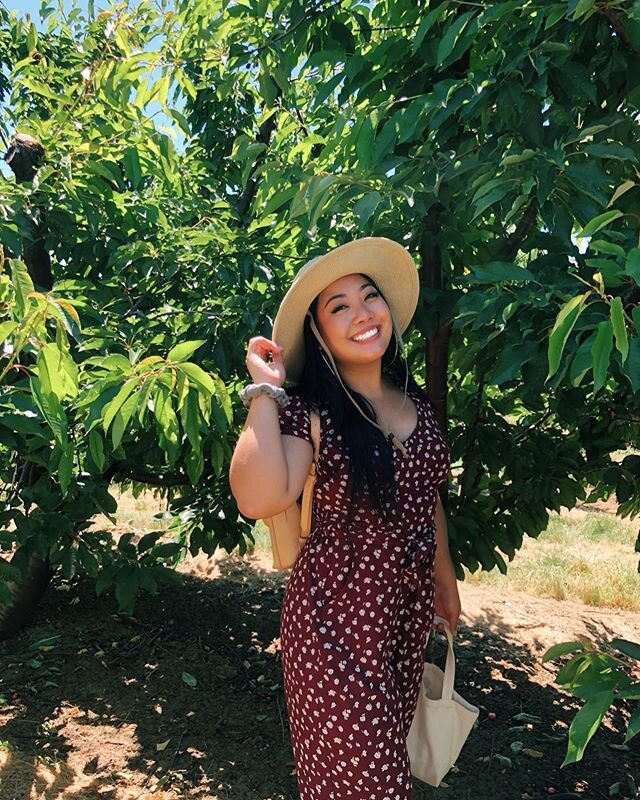 cherry picking type of day 🍒 swipe right for a happy little nugget.