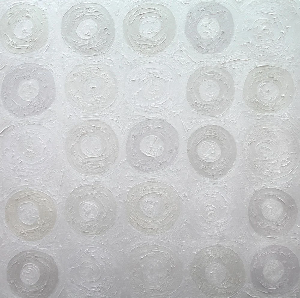 Watermark, 60 x 60 inches, oil on canvas, 2014