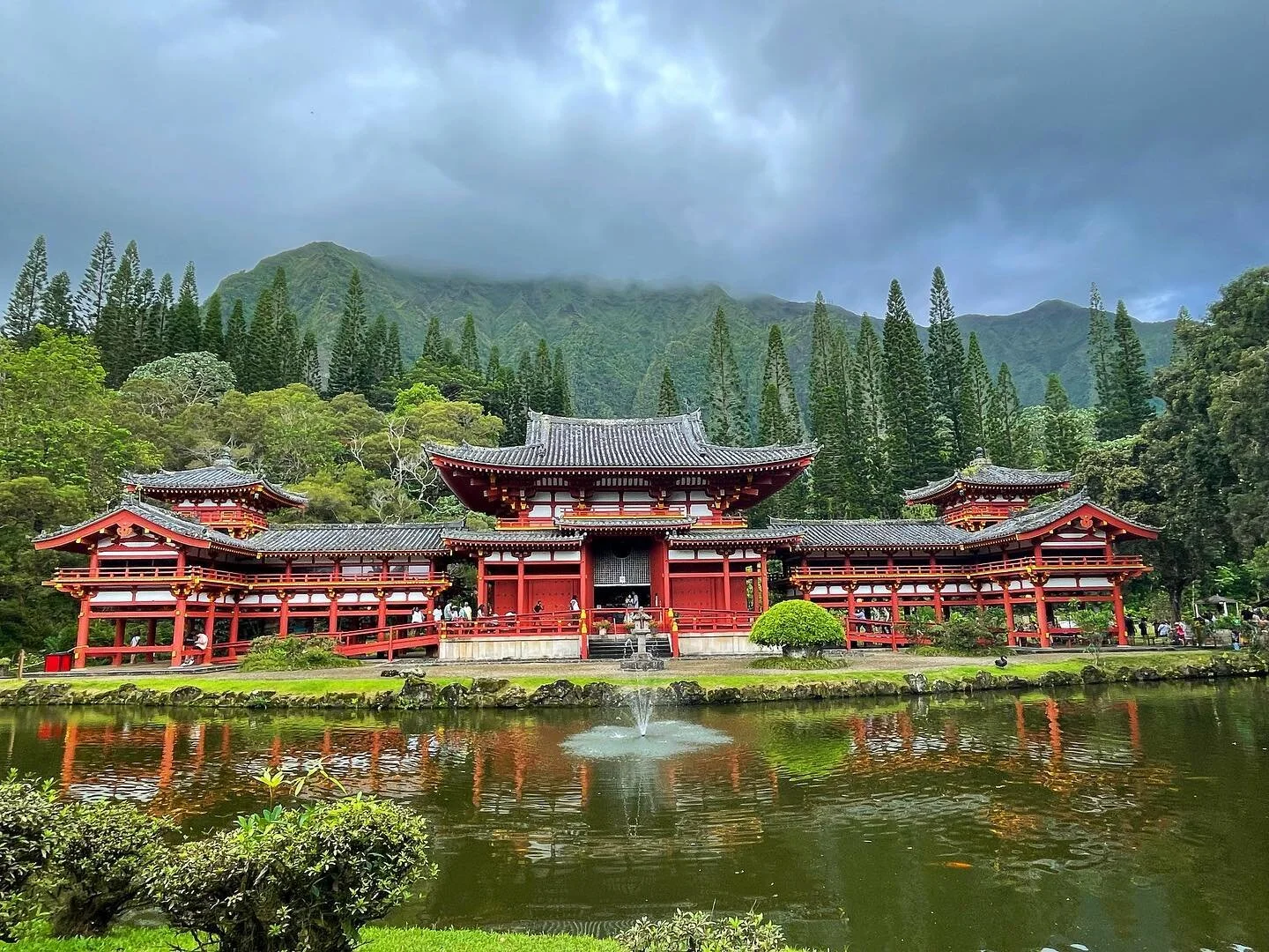 Byodo-In Temple #byodointemple #hawaii
