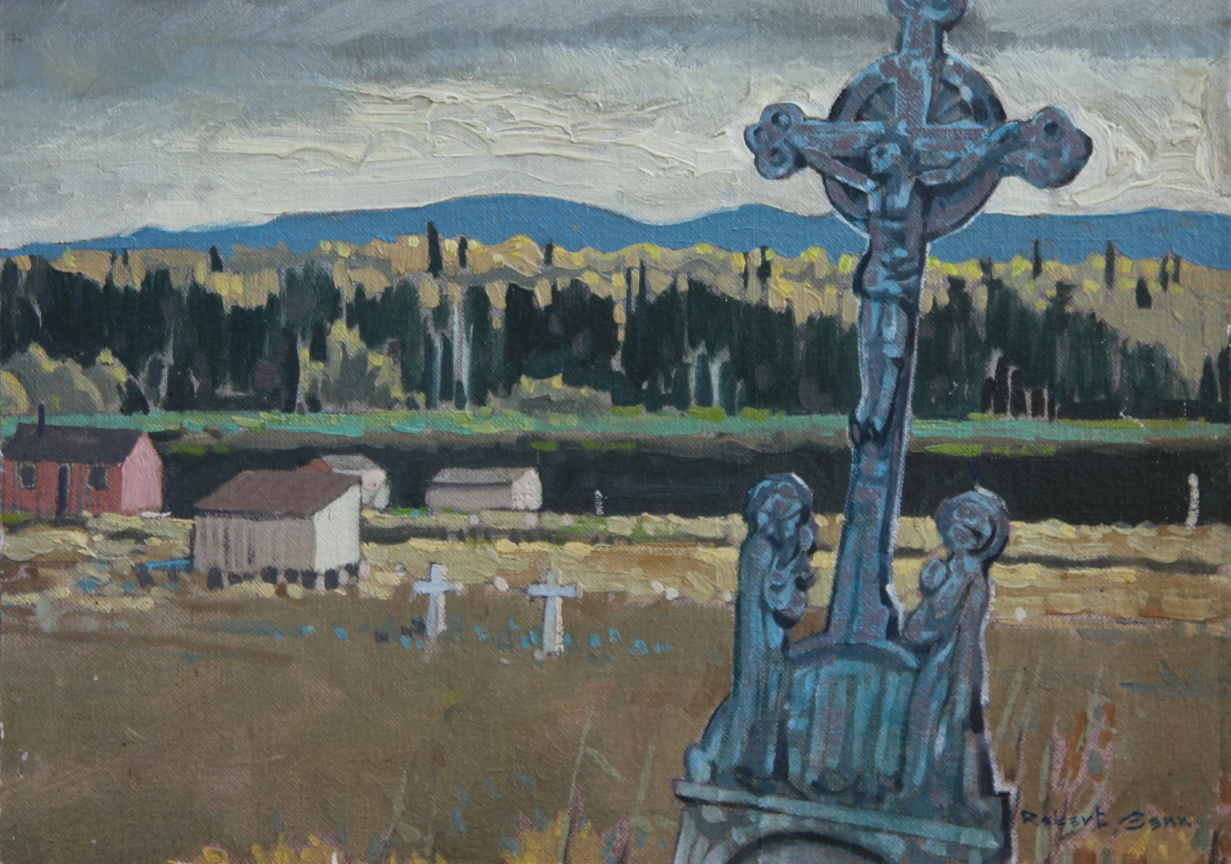 RG578 Above the Village 10x14  IMG_5978.JPG