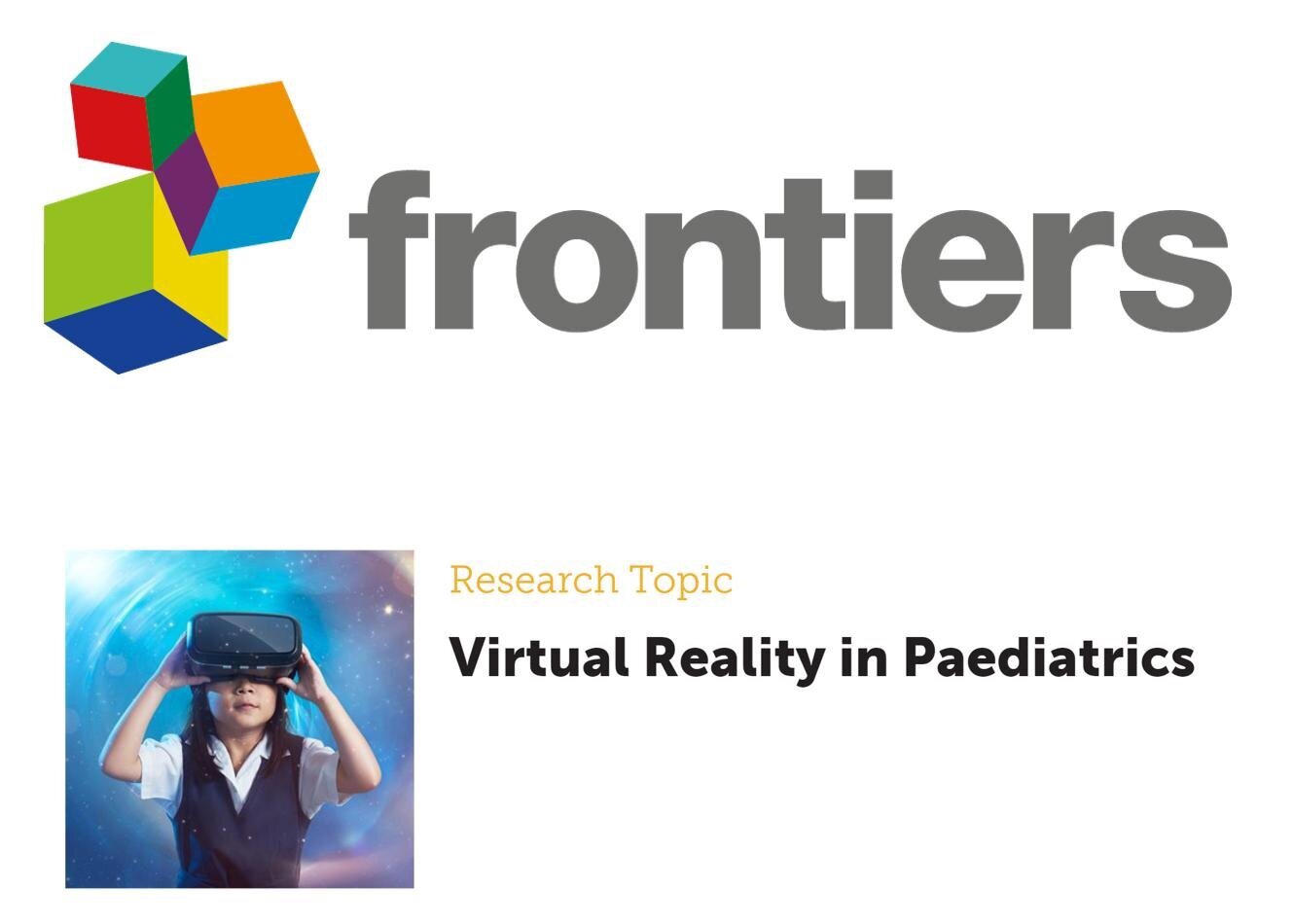 Virtual Reality in Paediatrics 