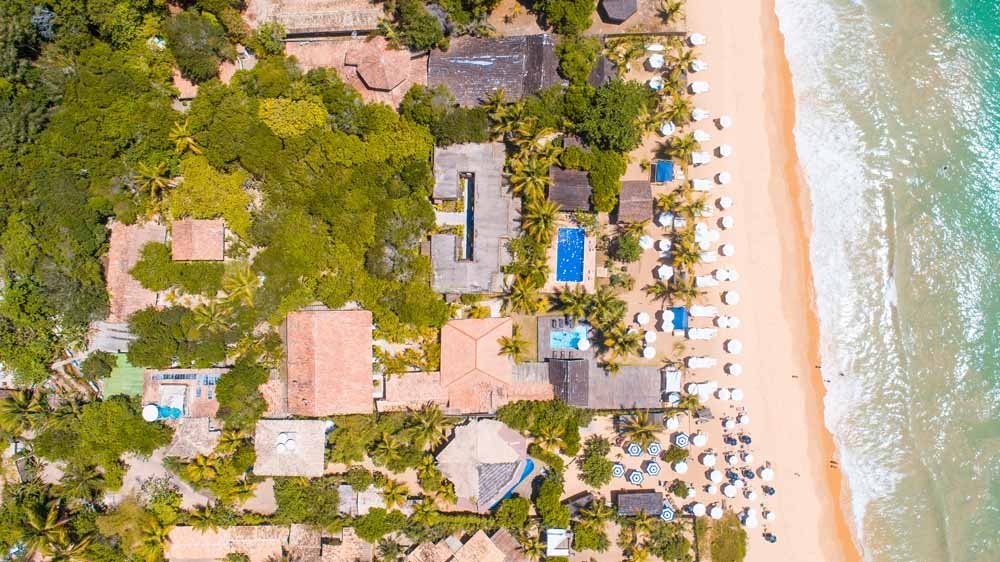 Beach Front Hotel For Sale in Trancoso-Bahia-50-Rooms-$7 Million USD