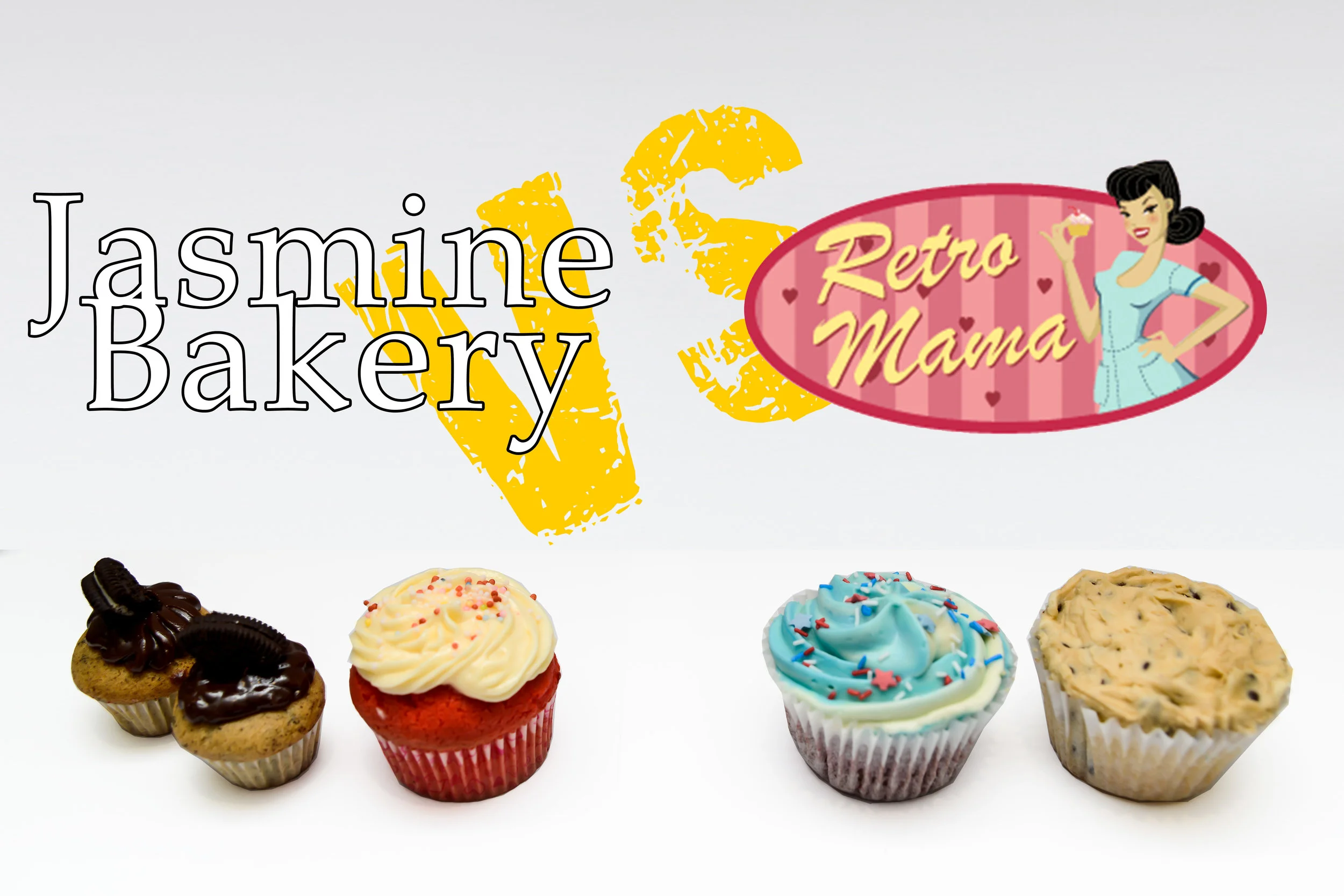 Cupcake War 6: Jasmine Bakery VS Retromama 
