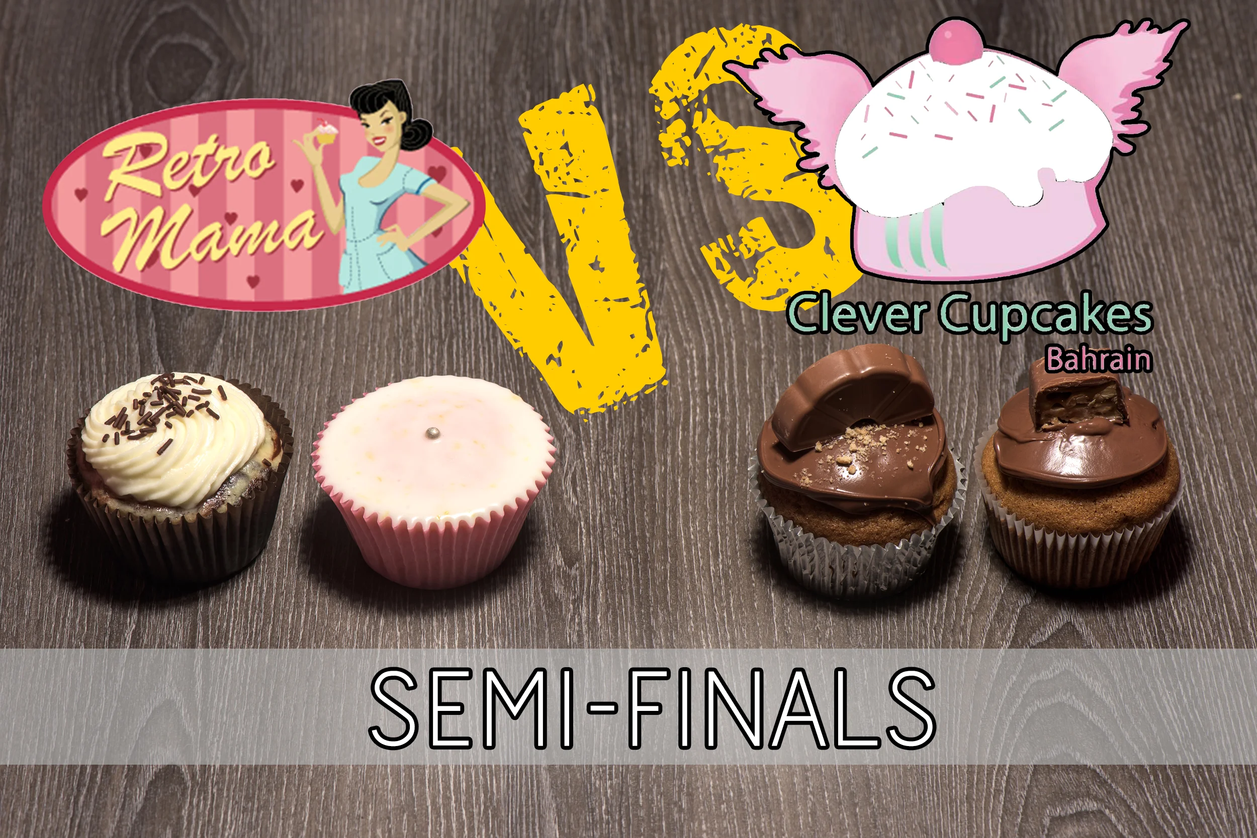 Cupcake War - Semi-Finals: Retromama VS Clever Cupcakes