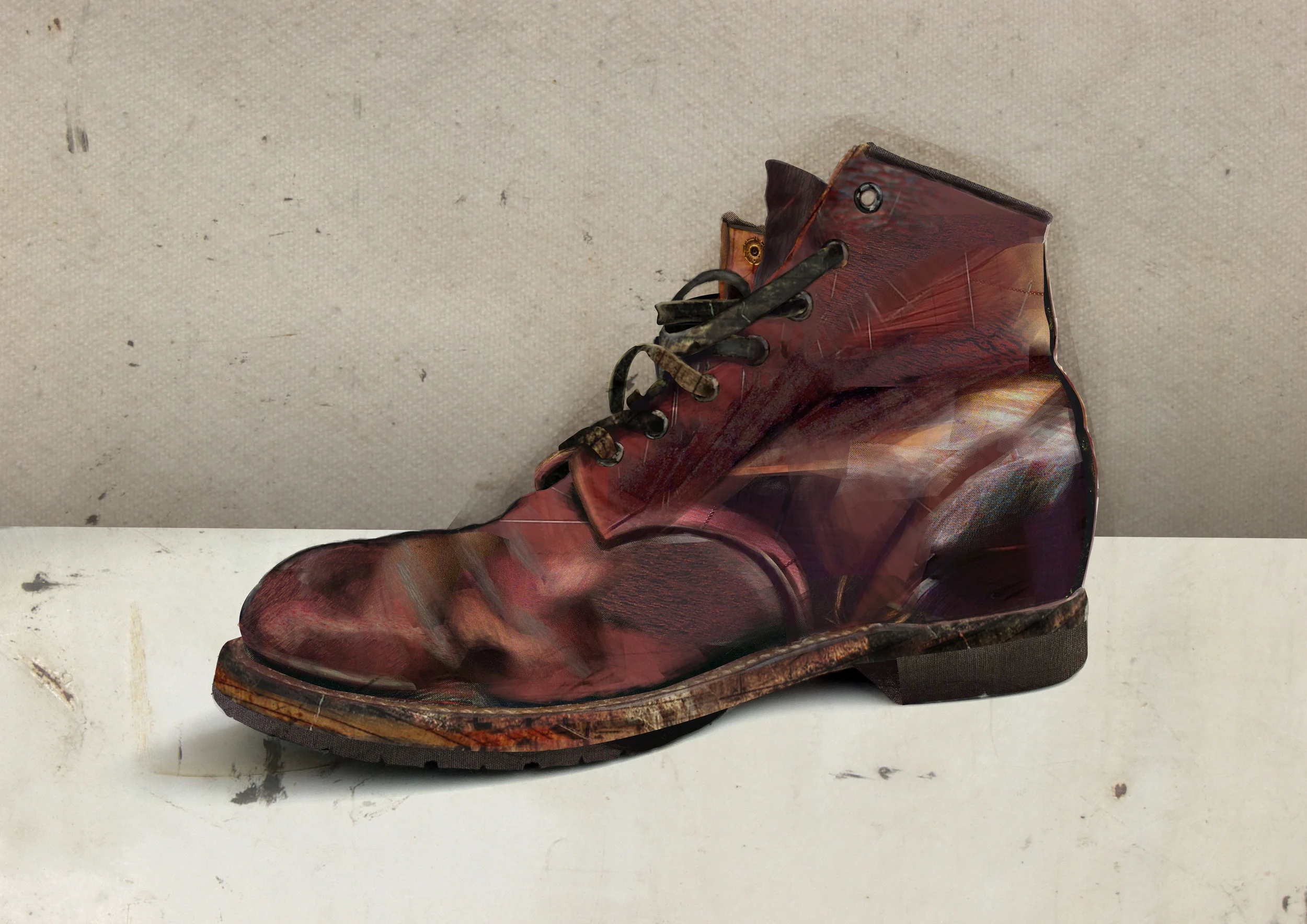 red wing boots marks