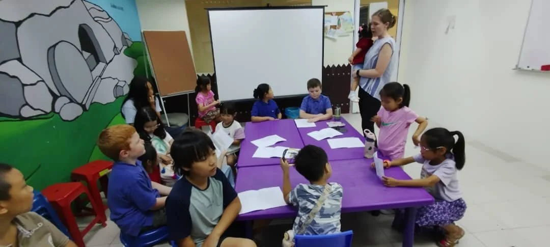 Kids practicing for Christmas special  (Copy)