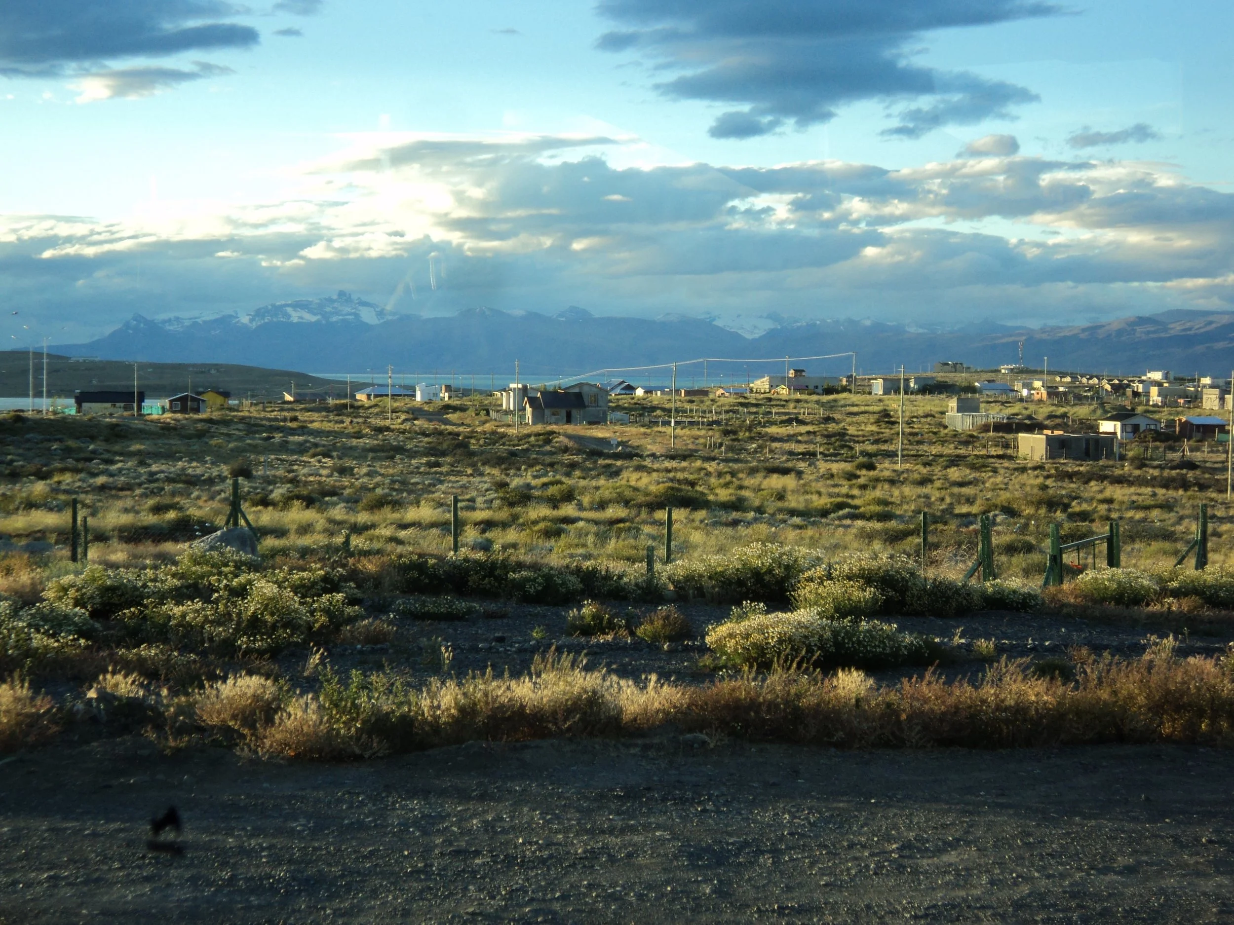Moody skies across Argentina's badlands, Patagonia.