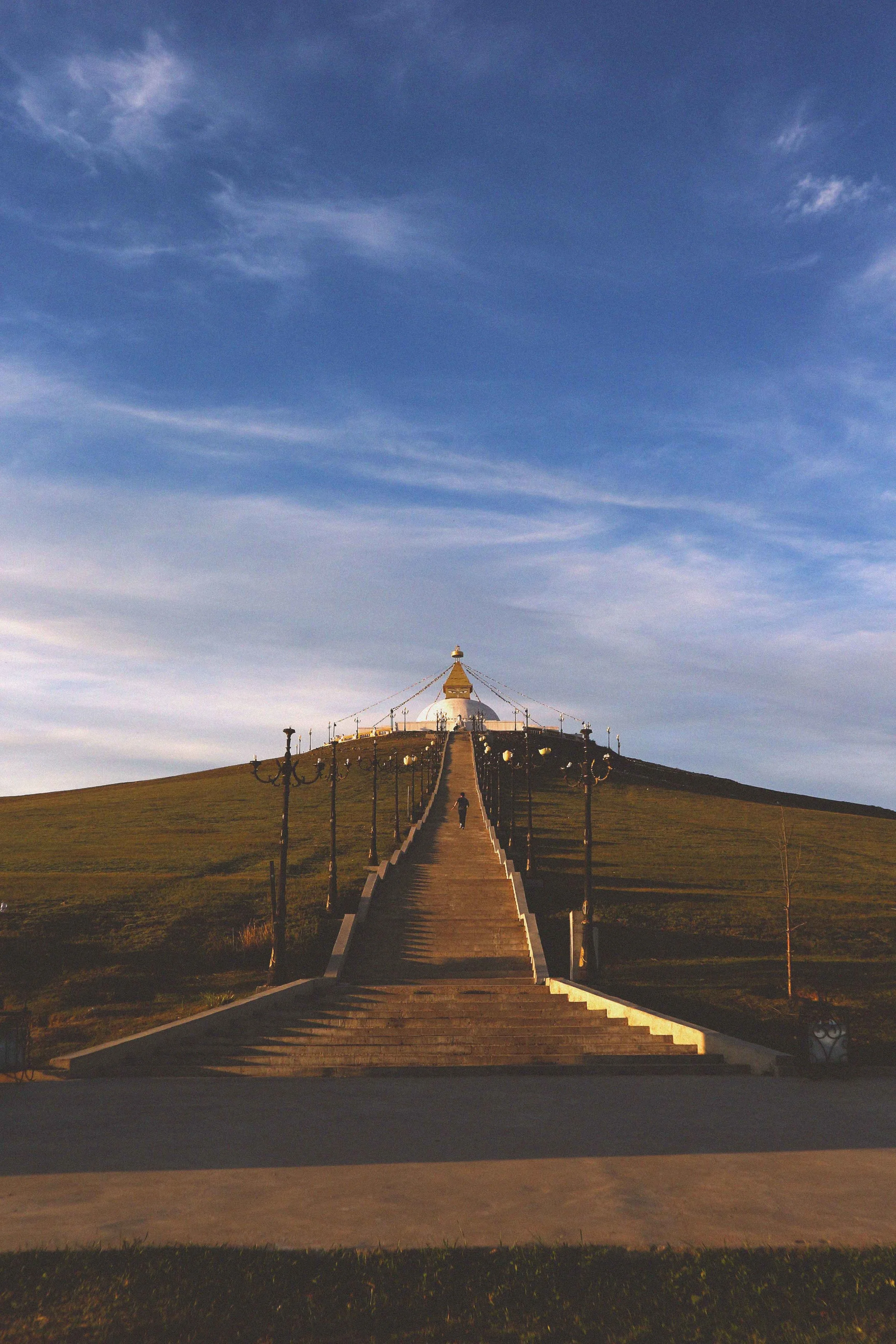 amarbayasgalant monastery golden stupe in mongolia