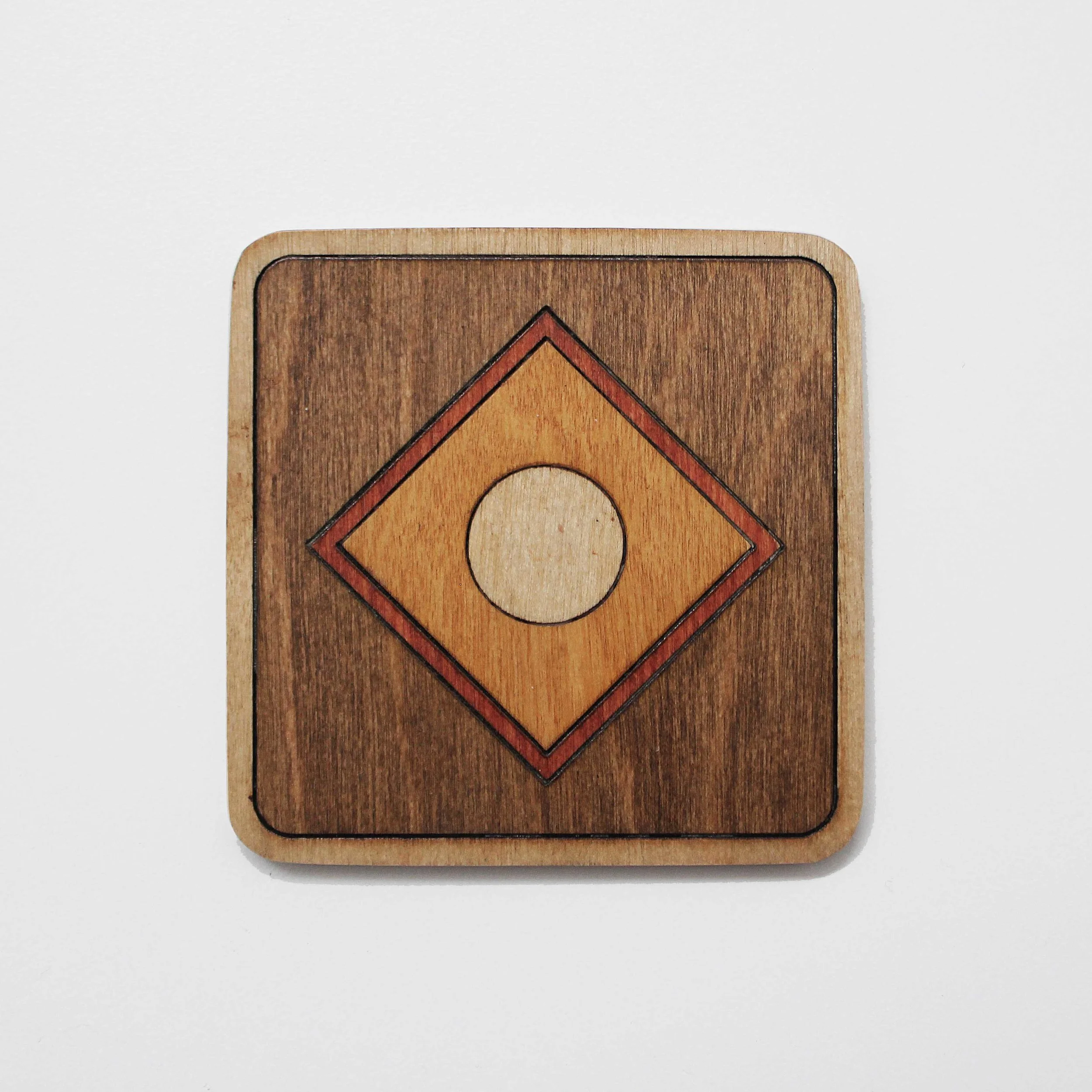 Studio Mali laser cut geometric drinks coaster