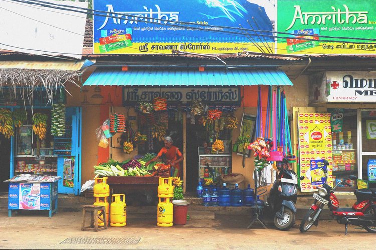 Well-priced produce at a local store