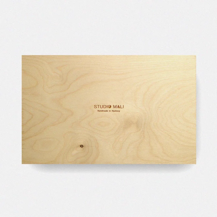 Bespoke Backgammon Game by Studio Mali.  Made In London.