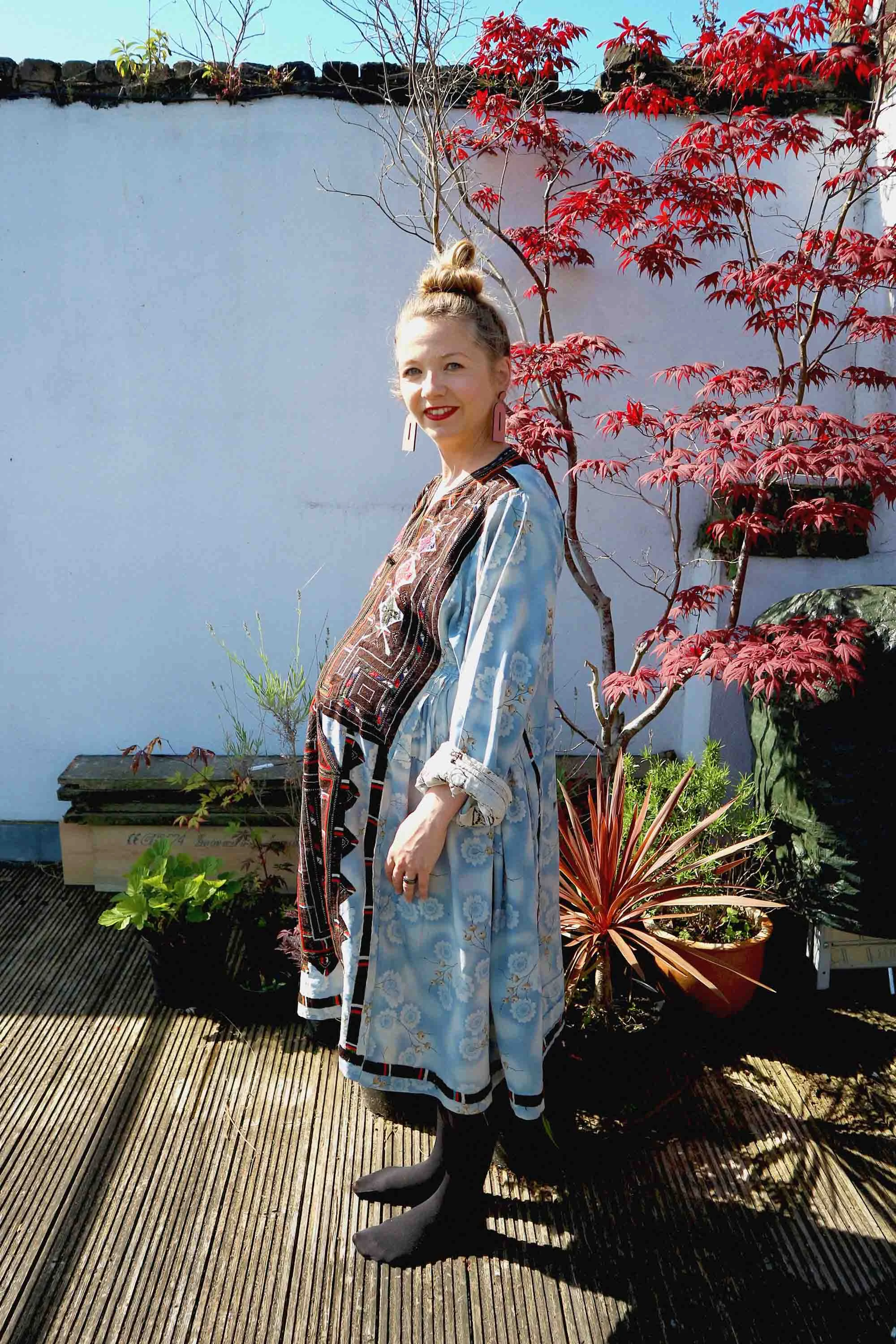Looking bumpy at almost 9 months pregnant…..