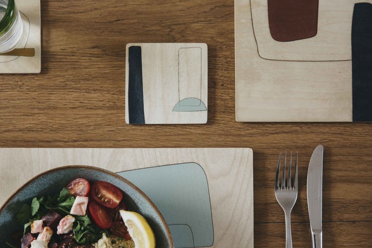 Our placemats and coasters offer unique designs and are a special purchase