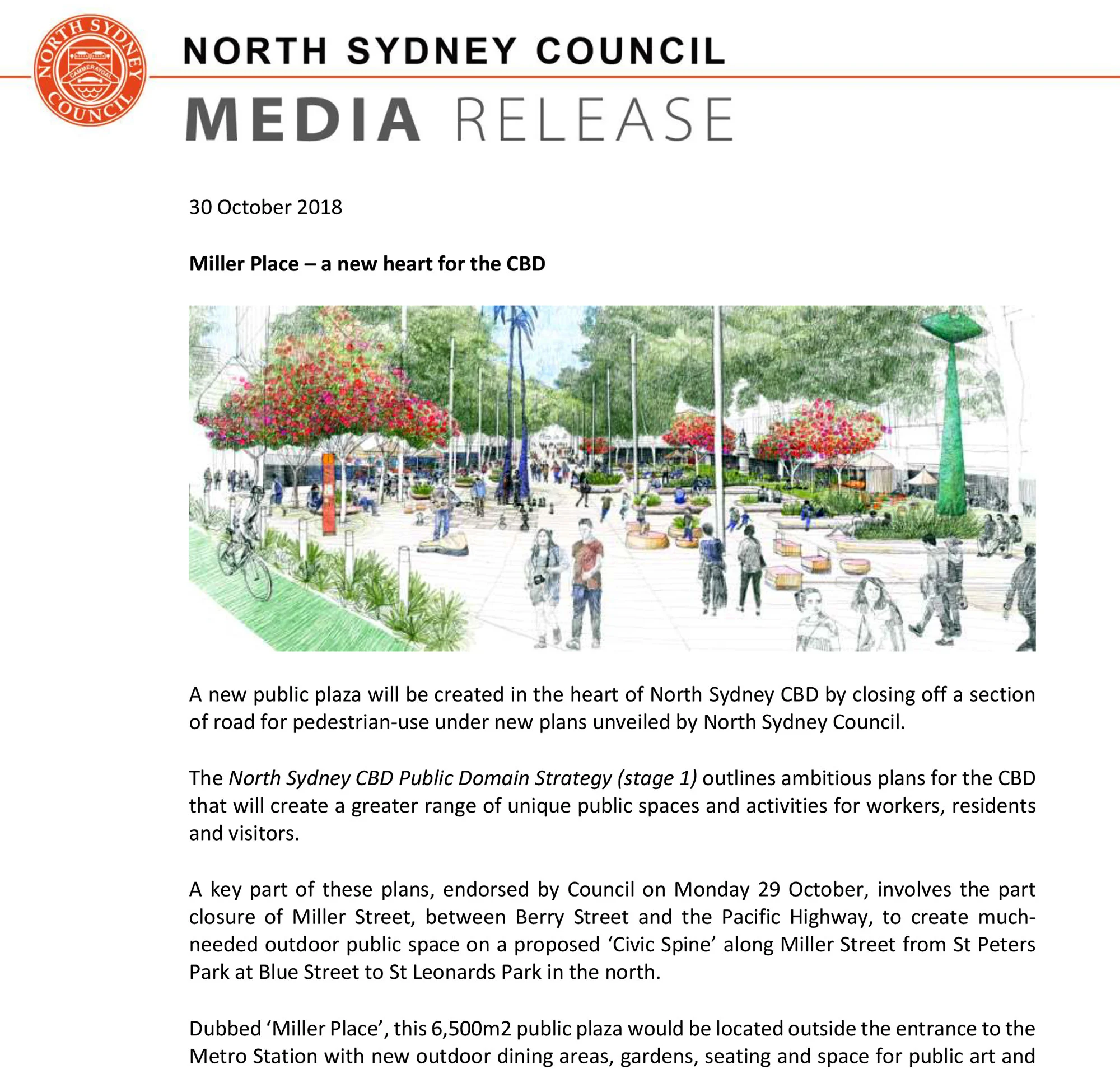 Picture: North Sydney Council