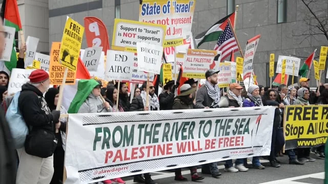 "Free Palestine" March