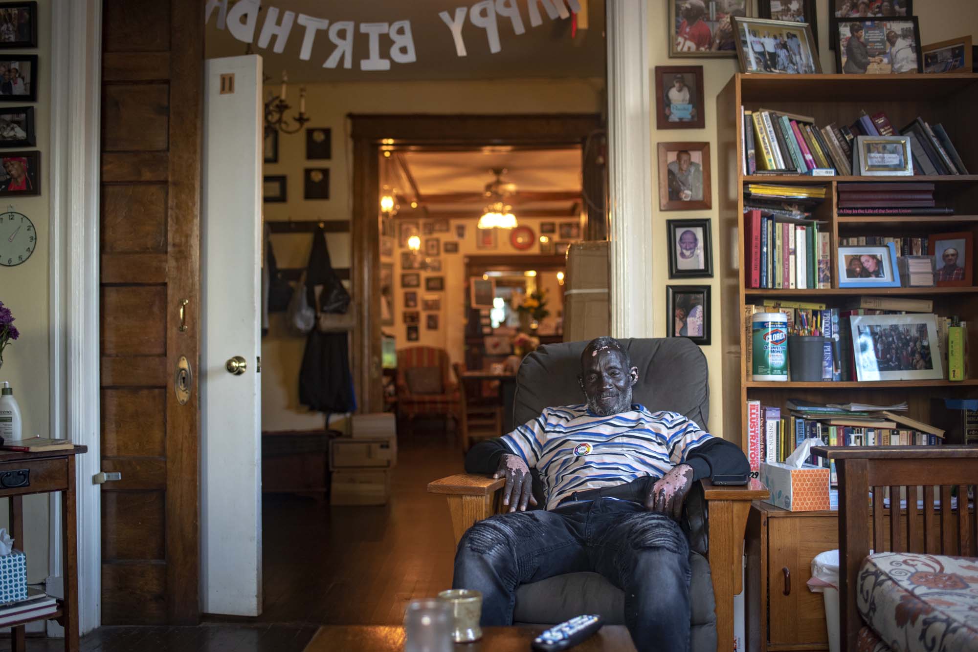  Wayne Ramsey, 67, has been homeless since 1998. He’s slept on the streets, squatted in motels, shacked up in shelters, and slept in abandoned cars in Chevy Chase, Md, where he was born and raised. Wayne has lived with HIV and struggled with addictio