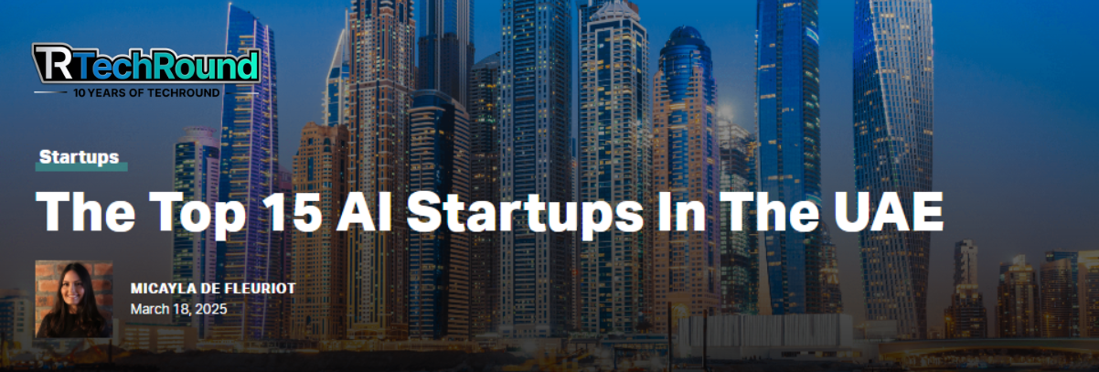 The Top 15 AI Startups in The UAE