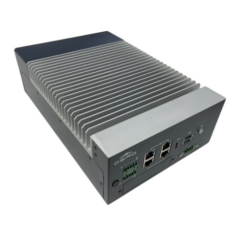 Derq ITS ruggedized fanless NEMA TS2 edge processor