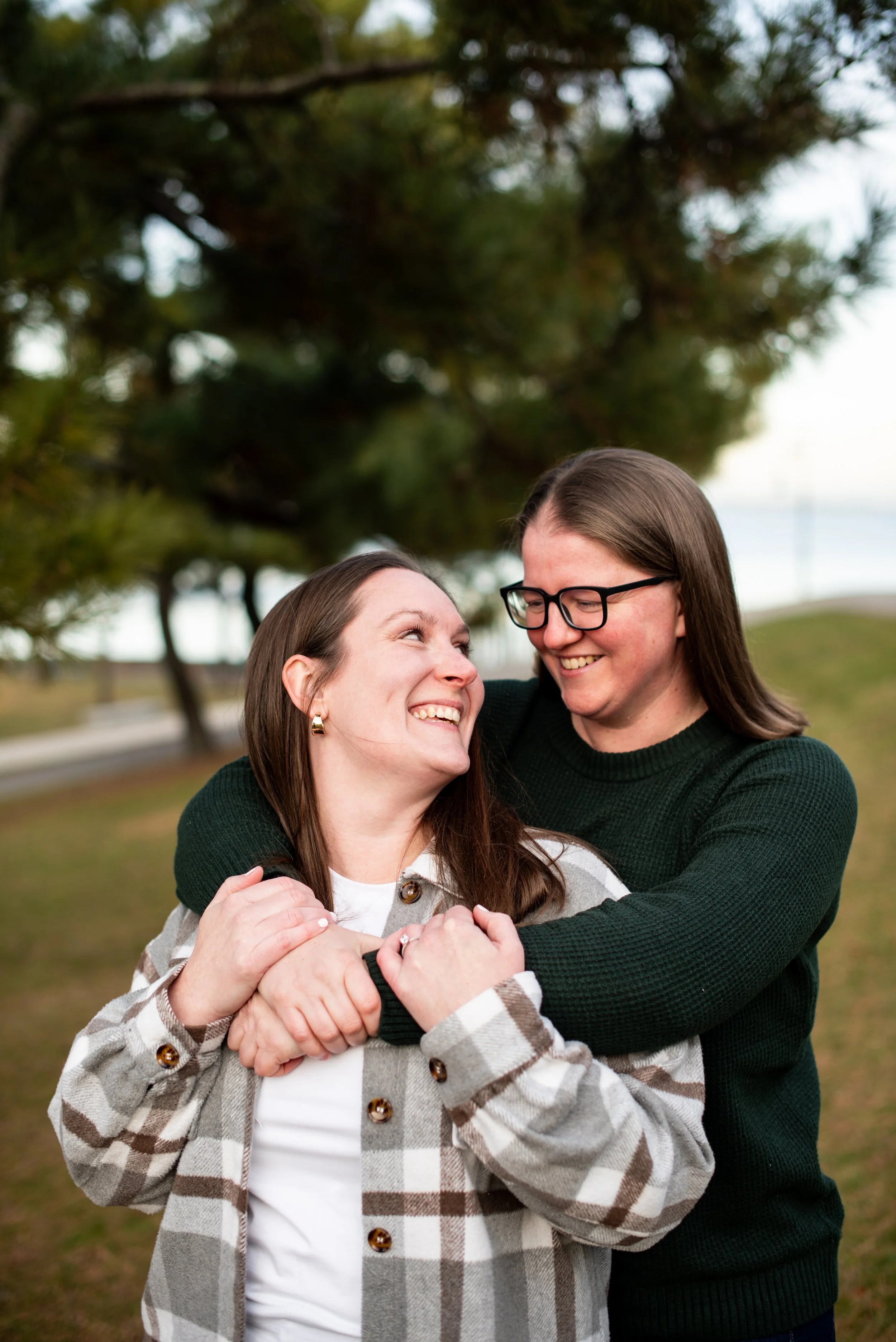 Katherine &amp; Deanna’s Castle Island Engagement Session | Boston Wedding Photographer.