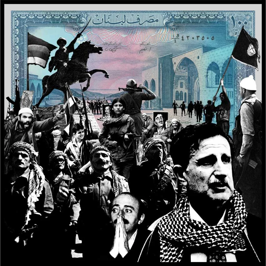 100ll A: The Mountain: 1977 The leading figure of the leftist National Movement was Kamal Jumblat the hereditary leader of the Druzes. An offshoot of Ismailism, the Druzes are a branch of Shiaa Islam, a persecuted community for although monotheists they also believe in soul eternity and reincarnation. They have been present in the Lebanese mountains for hundreds of years, where in the context of regional wars and tensions they had already been opposed to the Maronite Christians, their historic foes in the mountain. In 1949 Jumblat founded the Progressive Socialist Party, demanding a new Lebanese order based on secularism, socialism, Arabism and an abolition of the sectarian system. He was also convinced that change through the Lebanese political system was impossible. So when the Palestinians embraced armed struggle to fight Israel, they also were his natural allies to overrun the system in Lebanon. In 1977 as the National Movement and the PLO were already in control of 70% of Lebanon, the Syrian troops entered at the invitation of the Maronites to save them from a probable defeat. Jumblat who was against the Syrian intervention and believed the war should have been conducted until it reached its goal was then assassinated in 1977. His son Walid took over, and would see the Druze and Maronite militias engaged in brutal battles known as the Mountain War reenacting the massacres of their common ancestors