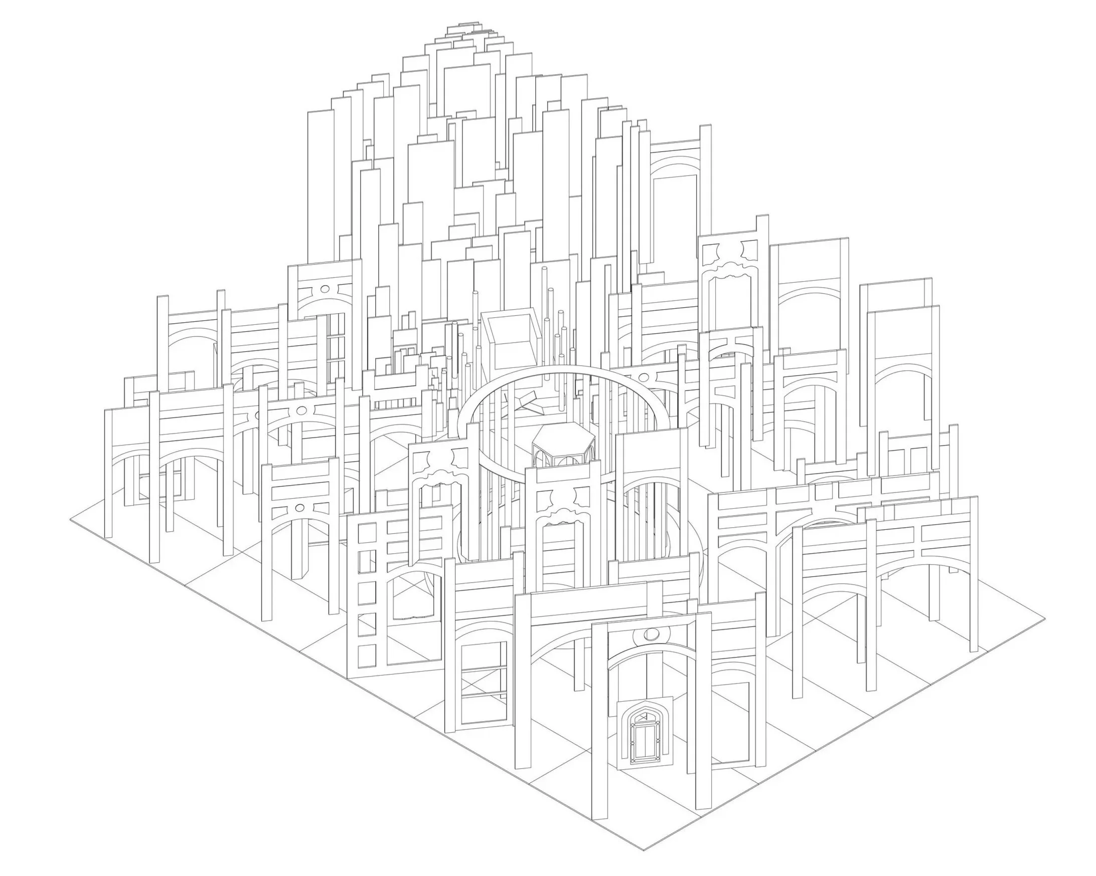 Axonometric Plan