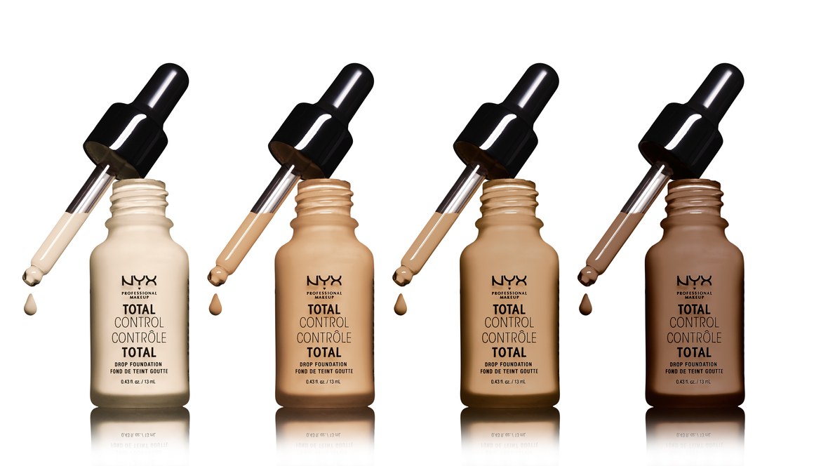 A dreamy product available at Shoppers Drug Mart! NYX Total Control Foundation reminds me of a serum with it's cute little dropper. The beauty is that 1, 2, or 3 drops will take you from light to medium to full coverage.