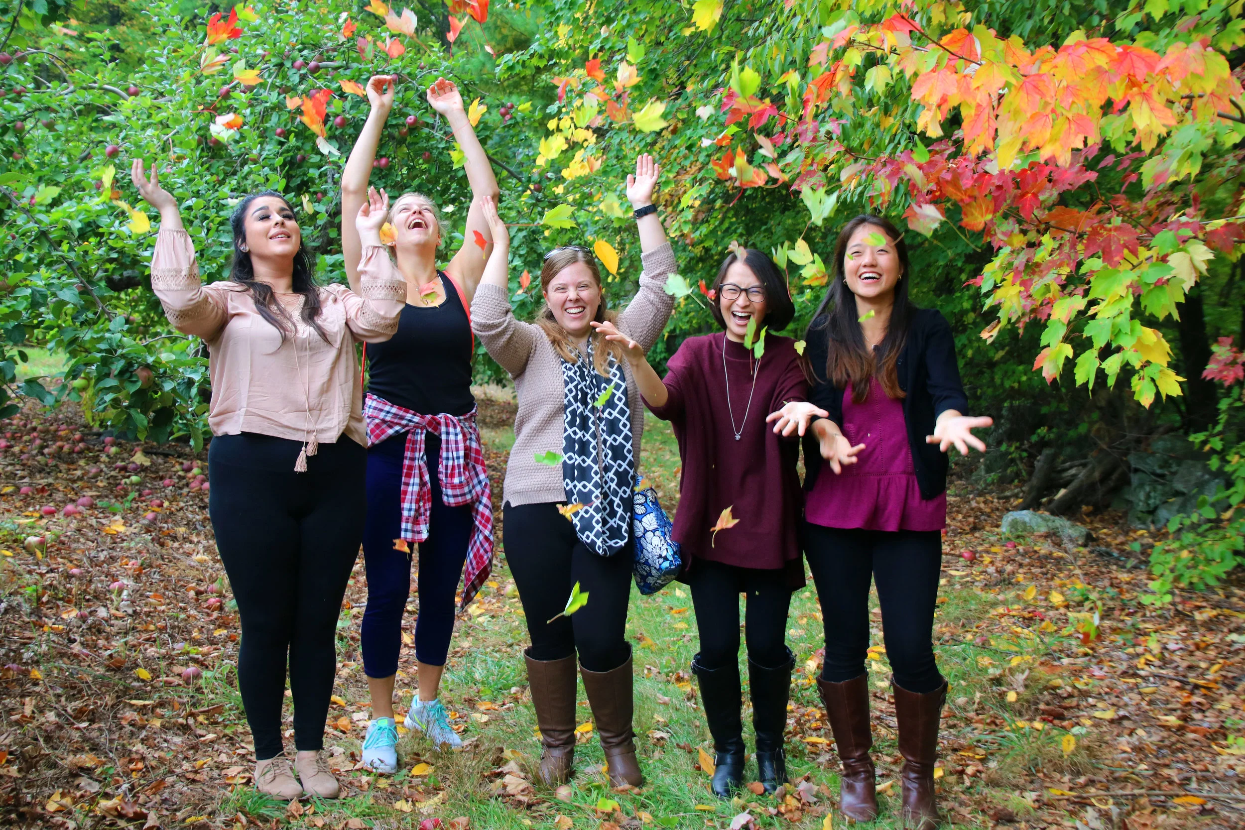 Apple picking outing