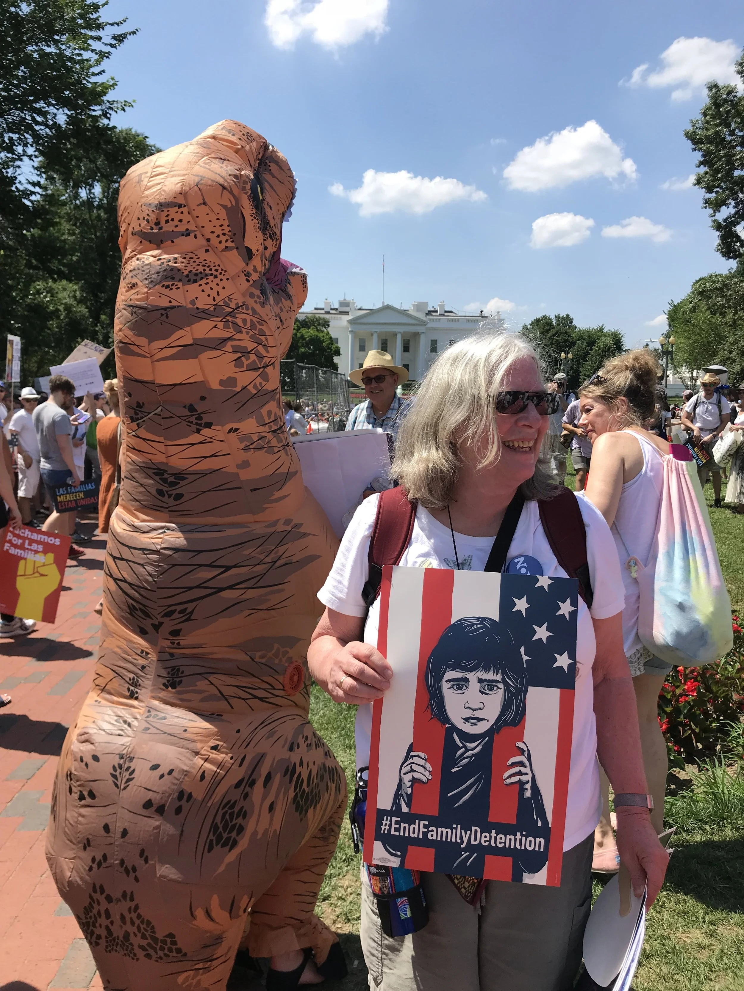 Signs at the Immigration Rally (June 30, 2018)