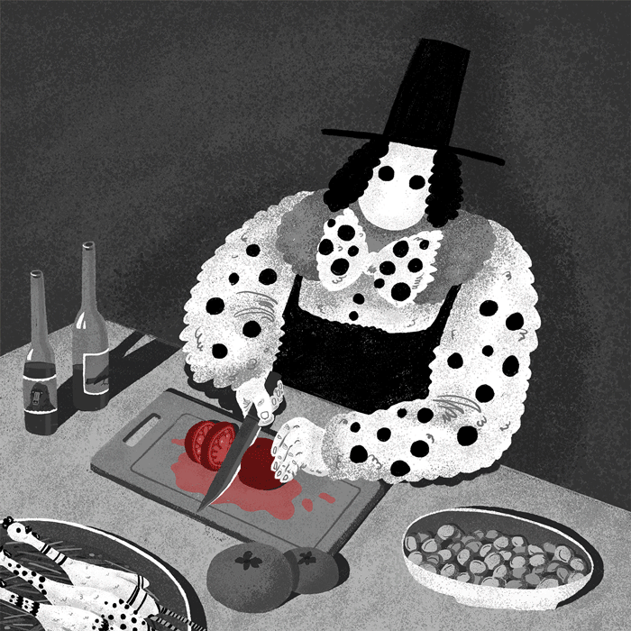 One was a good cook… The other ate things raw.