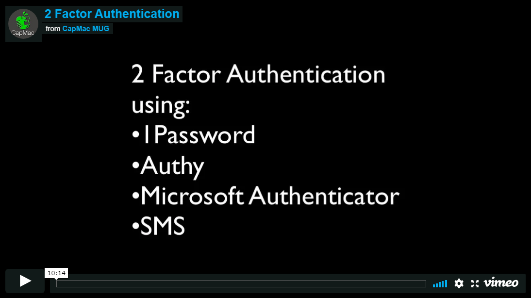 Using Two-Factor Authentication [Video]