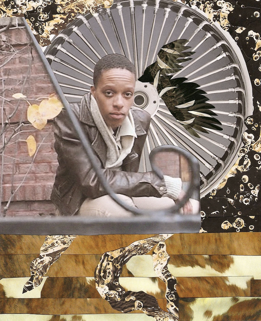 Original collages by Sarah Patten
